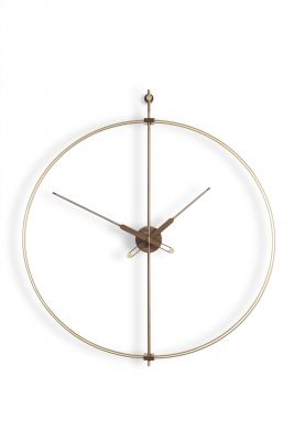 Barcelona Premium Gold Uhr Ø90cm Nomon
